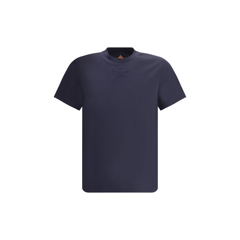 MCM White Premium Cotton T-Shirt Crafted from Premium Cotton Elegance