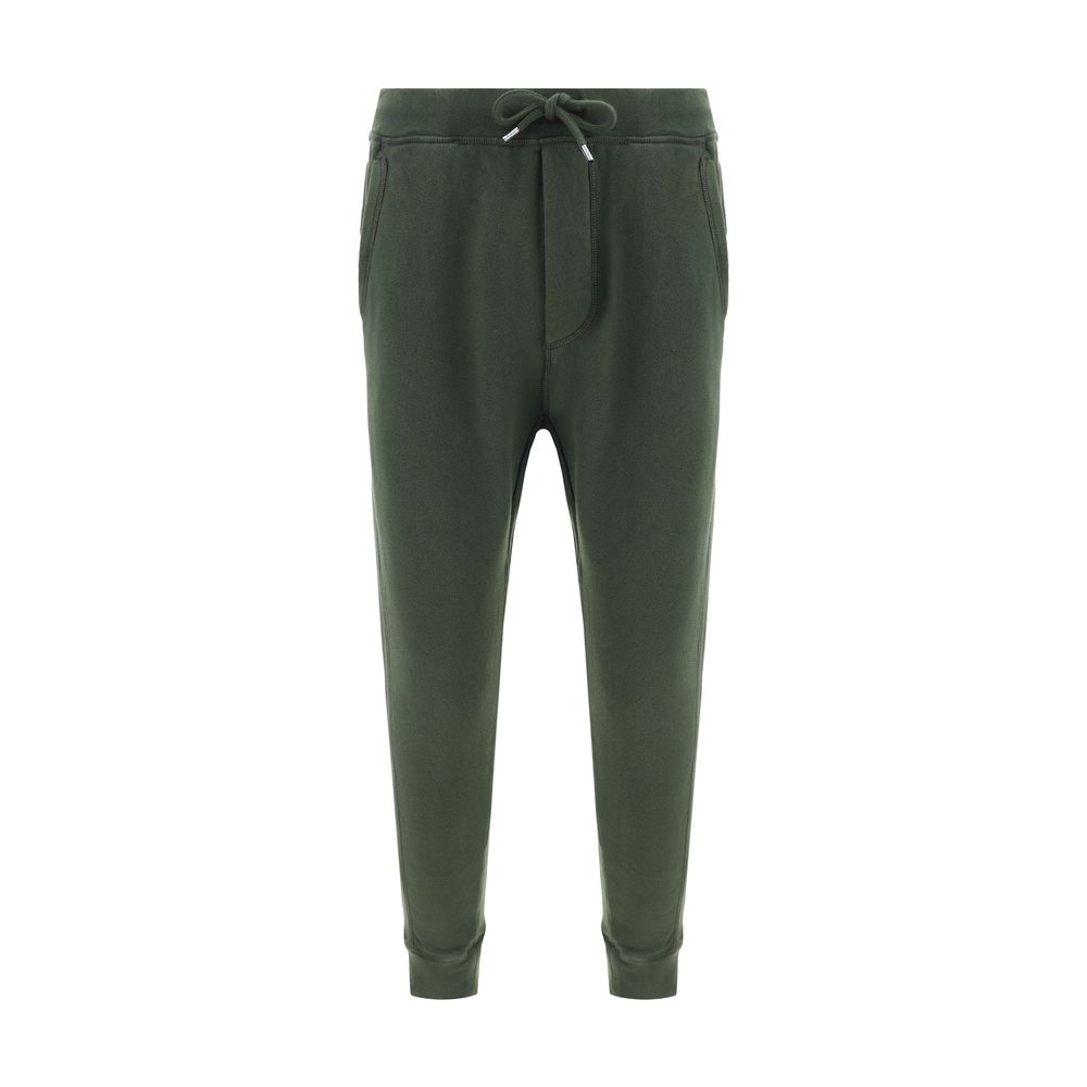 Dsquared² Grey Luxurious Cotton Sweatpants
