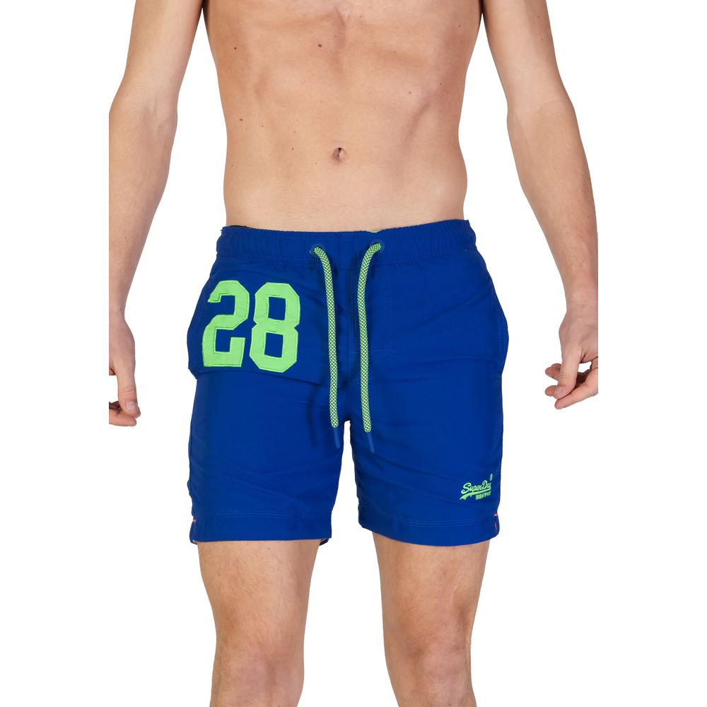 Superdry Blue Swimwear for Elevated Summer Style
