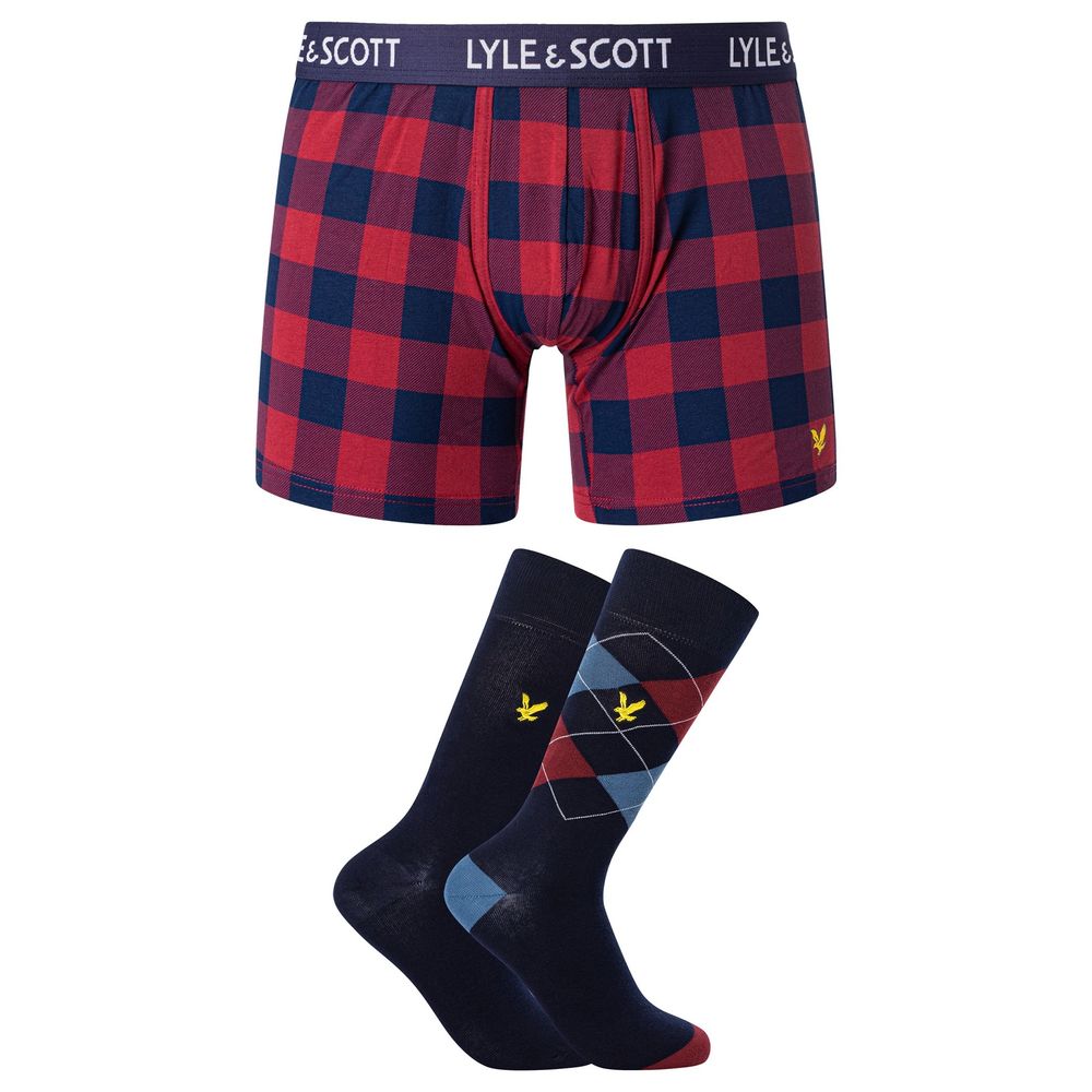 Lyle & Scott Bordeaux Cotton Underwear - Timeless Elegance