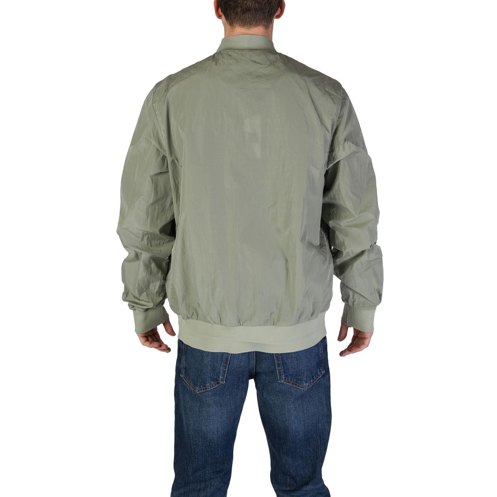 Refrigiwear Green Cotton Jacket - Sophisticated Outerwear Essential