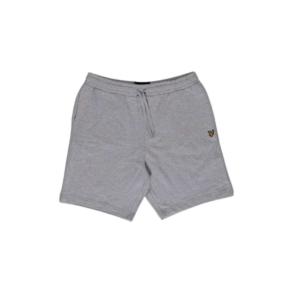Lyle & Scott Gray Cotton Short for Effortless Elegance