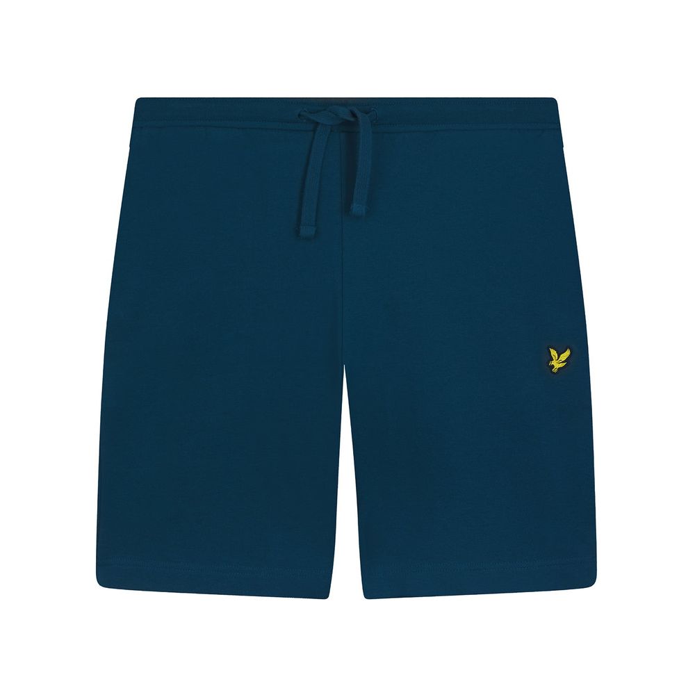 Lyle & Scott Black Cotton Short for Timeless Elegance