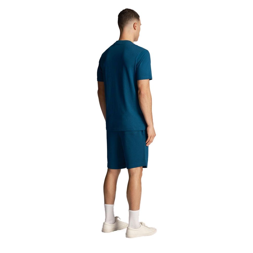 Lyle & Scott Black Cotton Short for Timeless Elegance