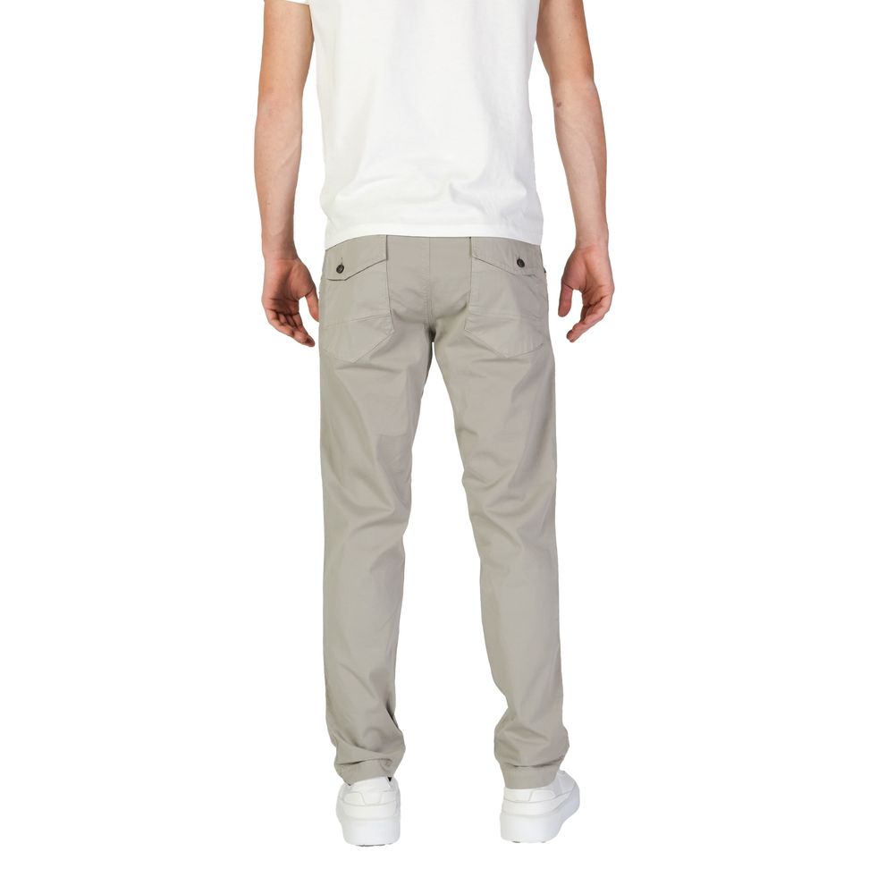 Refrigiwear Gray Cotton Jeans for Elevated Style
