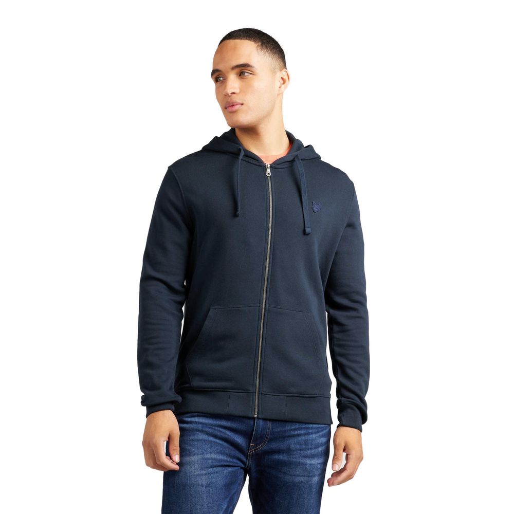 Refrigiwear Blue Cotton Sweater for Effortless Elegance
