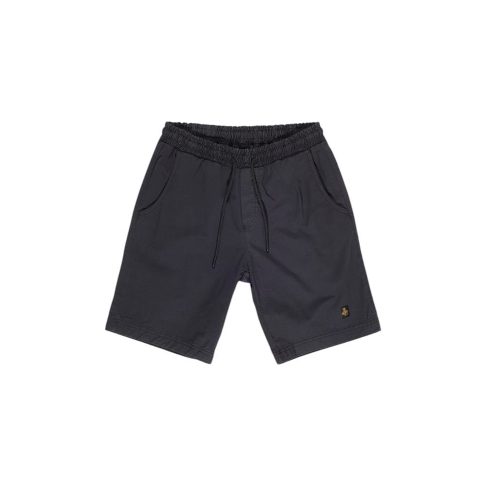 Refrigiwear Black Cotton Short Effortless Luxury Redefined