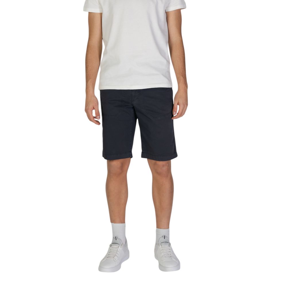 Refrigiwear Blue Cotton Short - Effortless Luxury Style