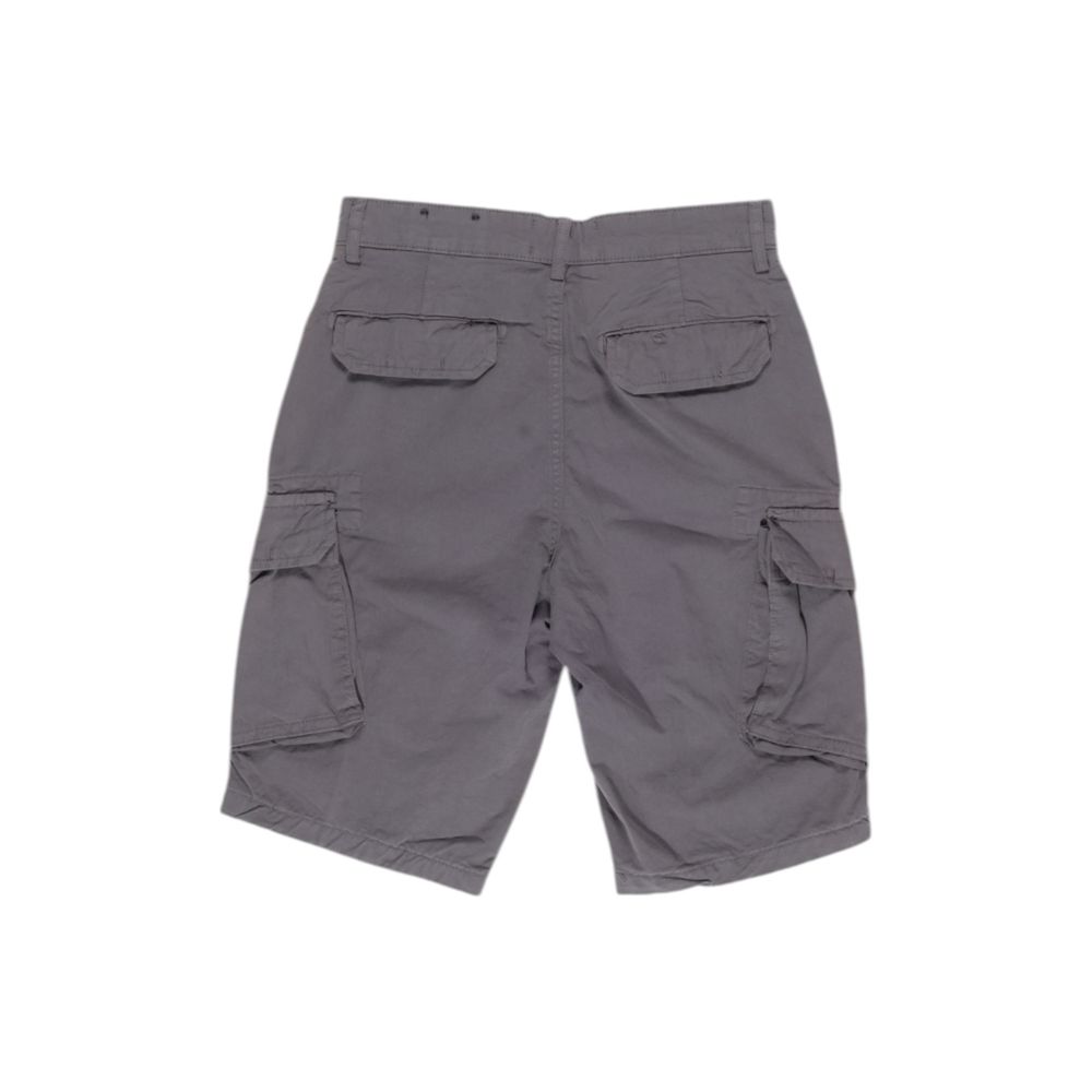 Lyle & Scott Gray Cotton Short for Elevated Casual Style
