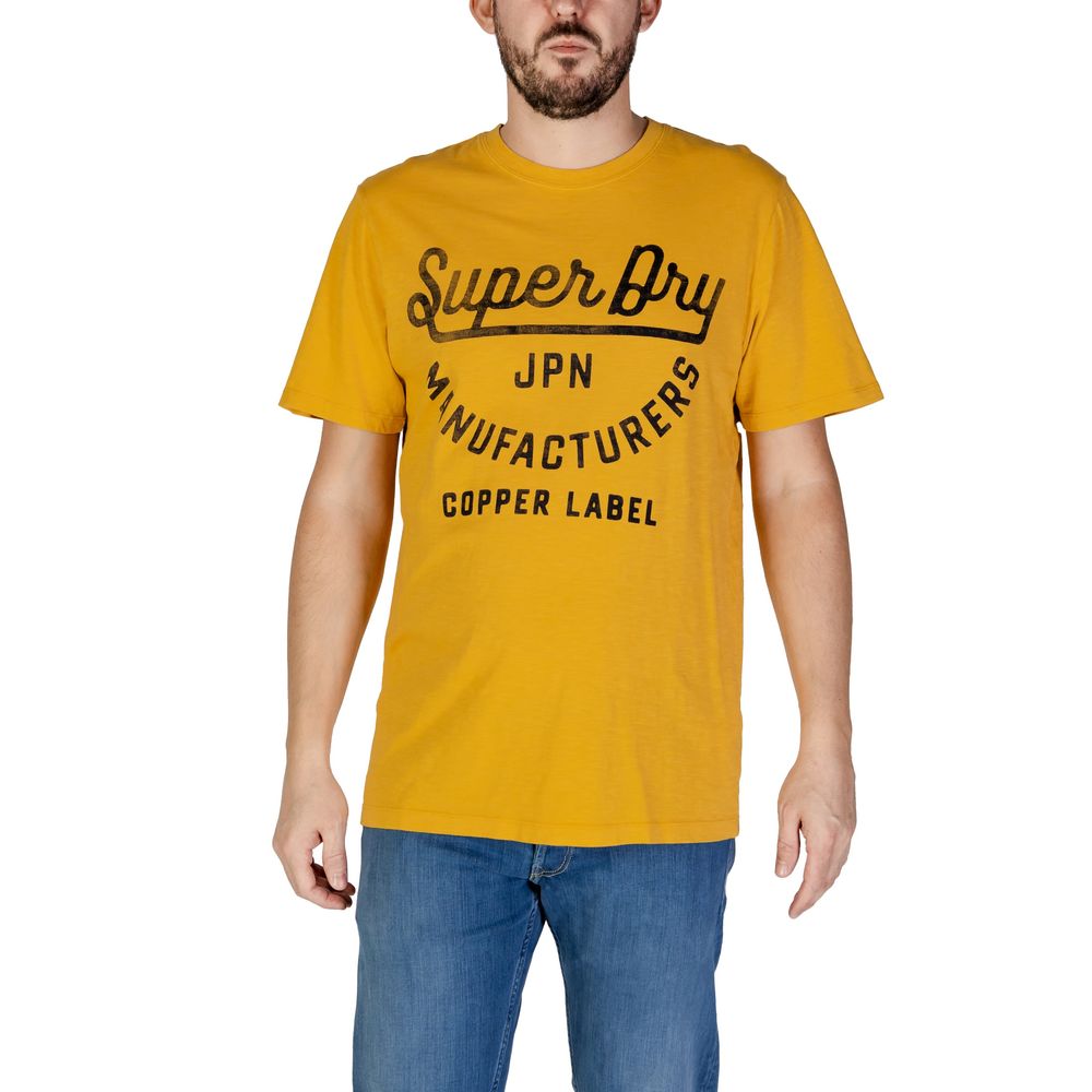 Superdry Orange Cotton T-Shirt - Effortless Luxury Style
