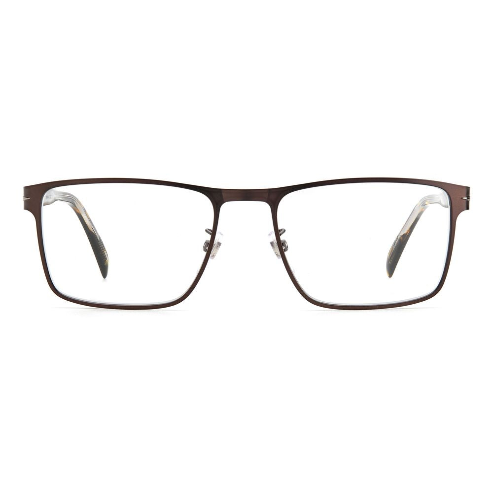 David Beckham Brown Metal Frames for Timeless Elegance