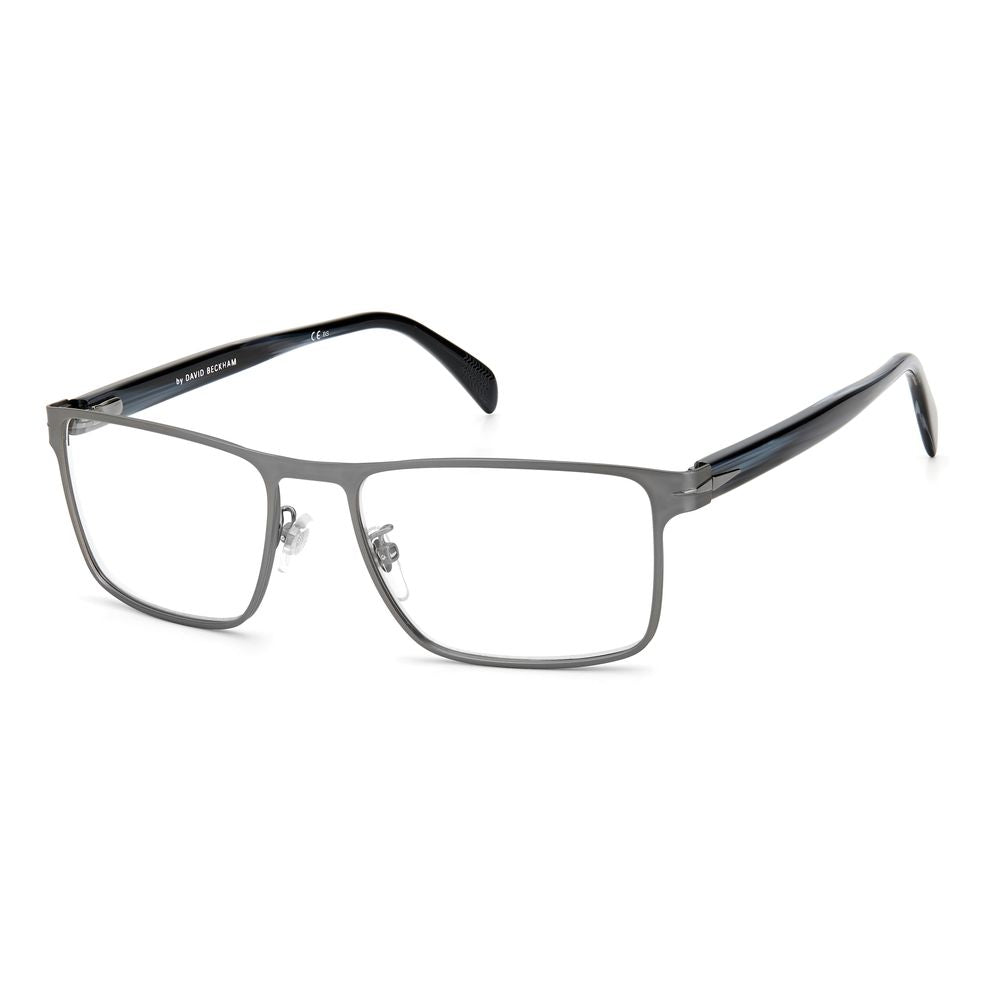 David Beckham Gray Metal Frames for Effortless Elegance