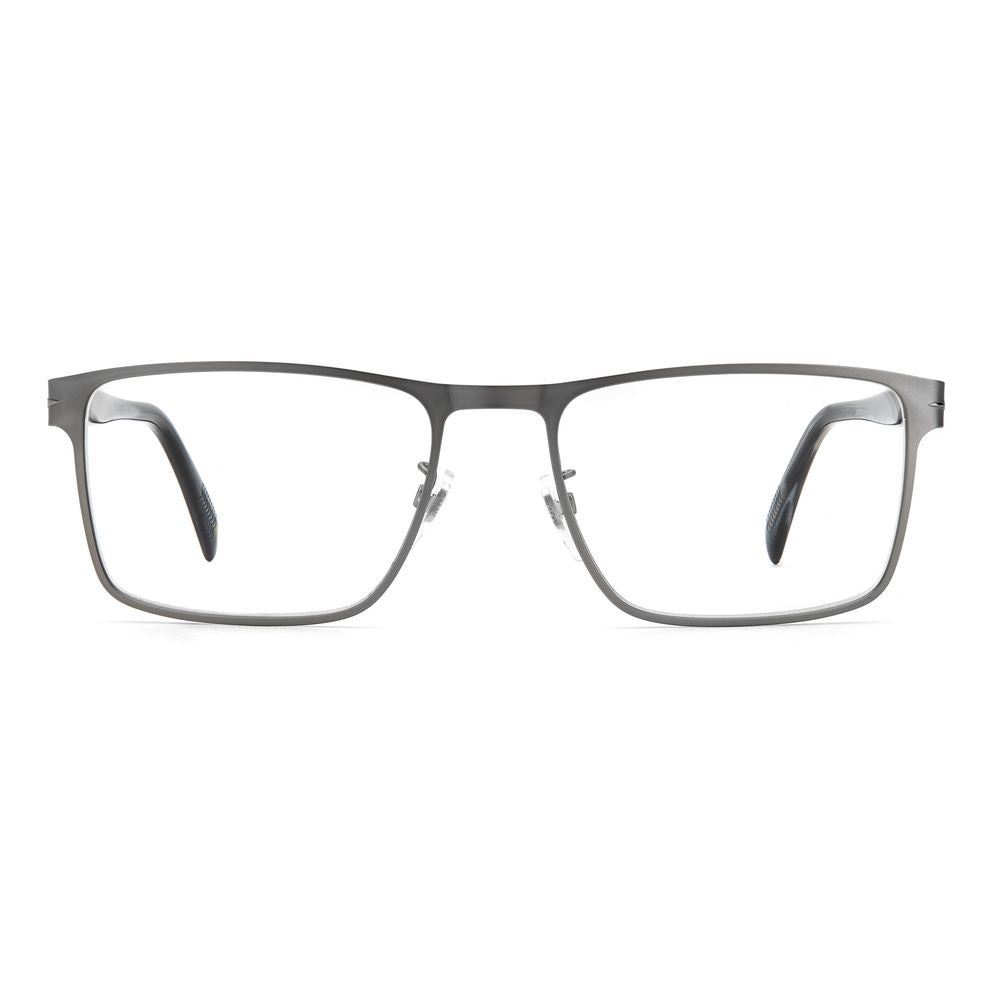 David Beckham Gray Metal Frames for Effortless Elegance