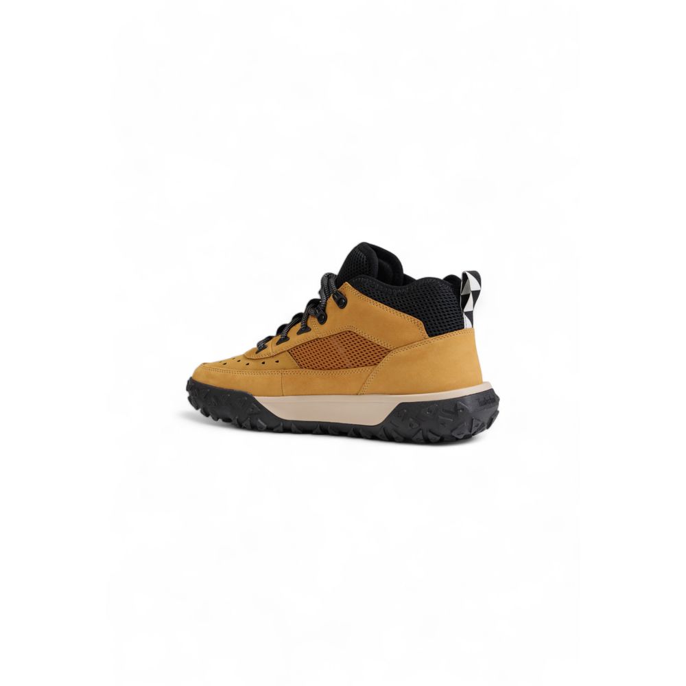 Timberland Brown Leather Sneaker for Elevated Style