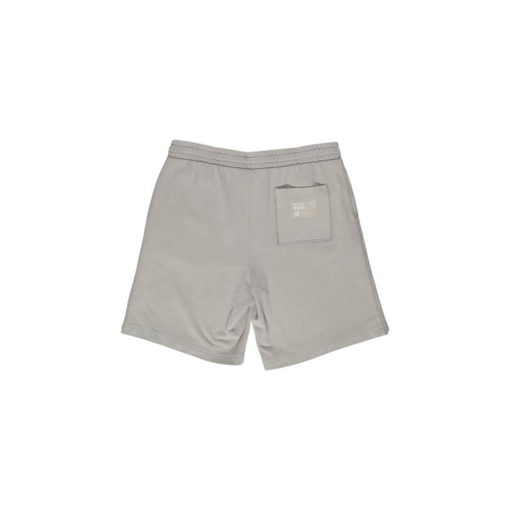 Hugo Boss Beige Cotton Short for Effortless Elegance