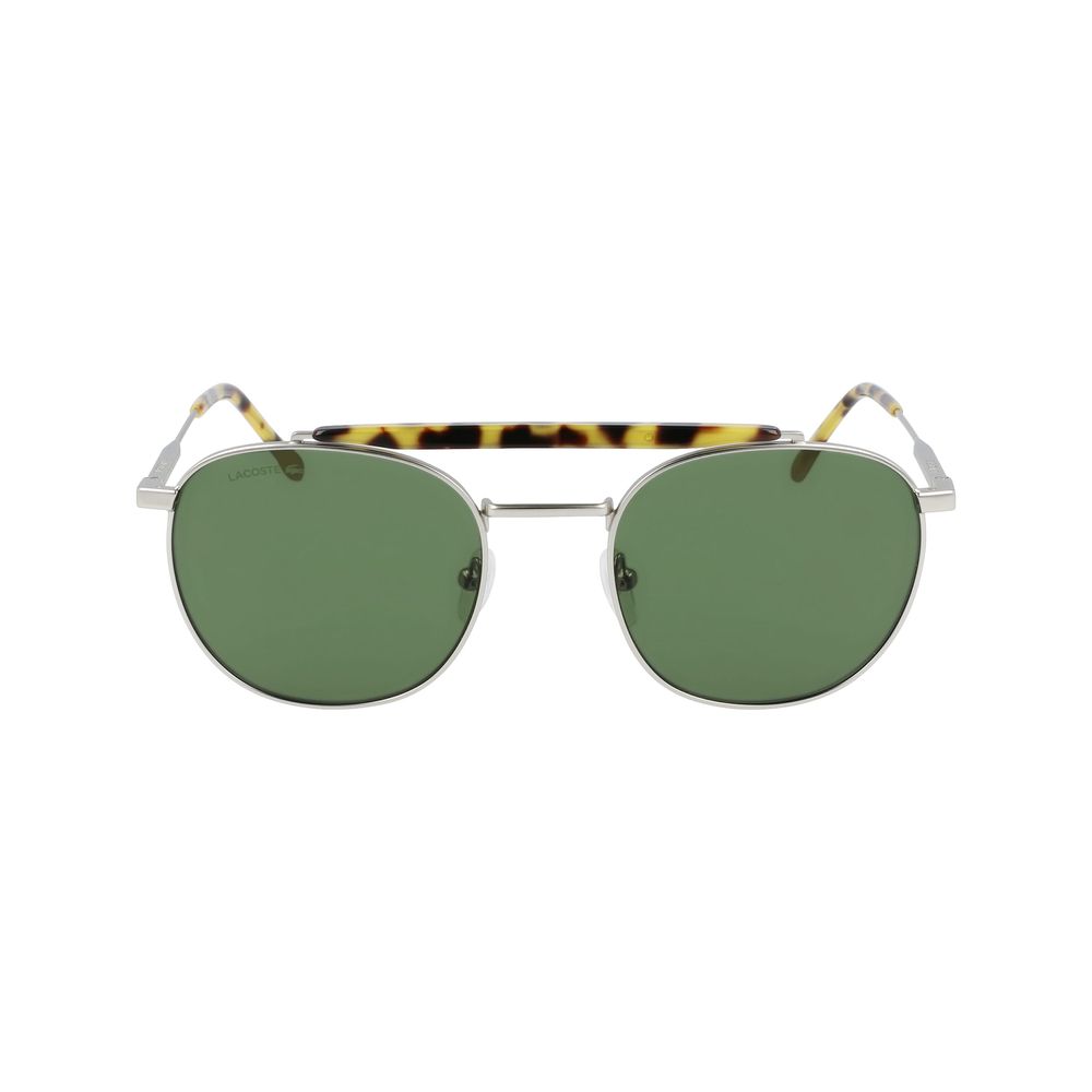 Lacoste Silver Metal Sunglasses for Effortless Elegance