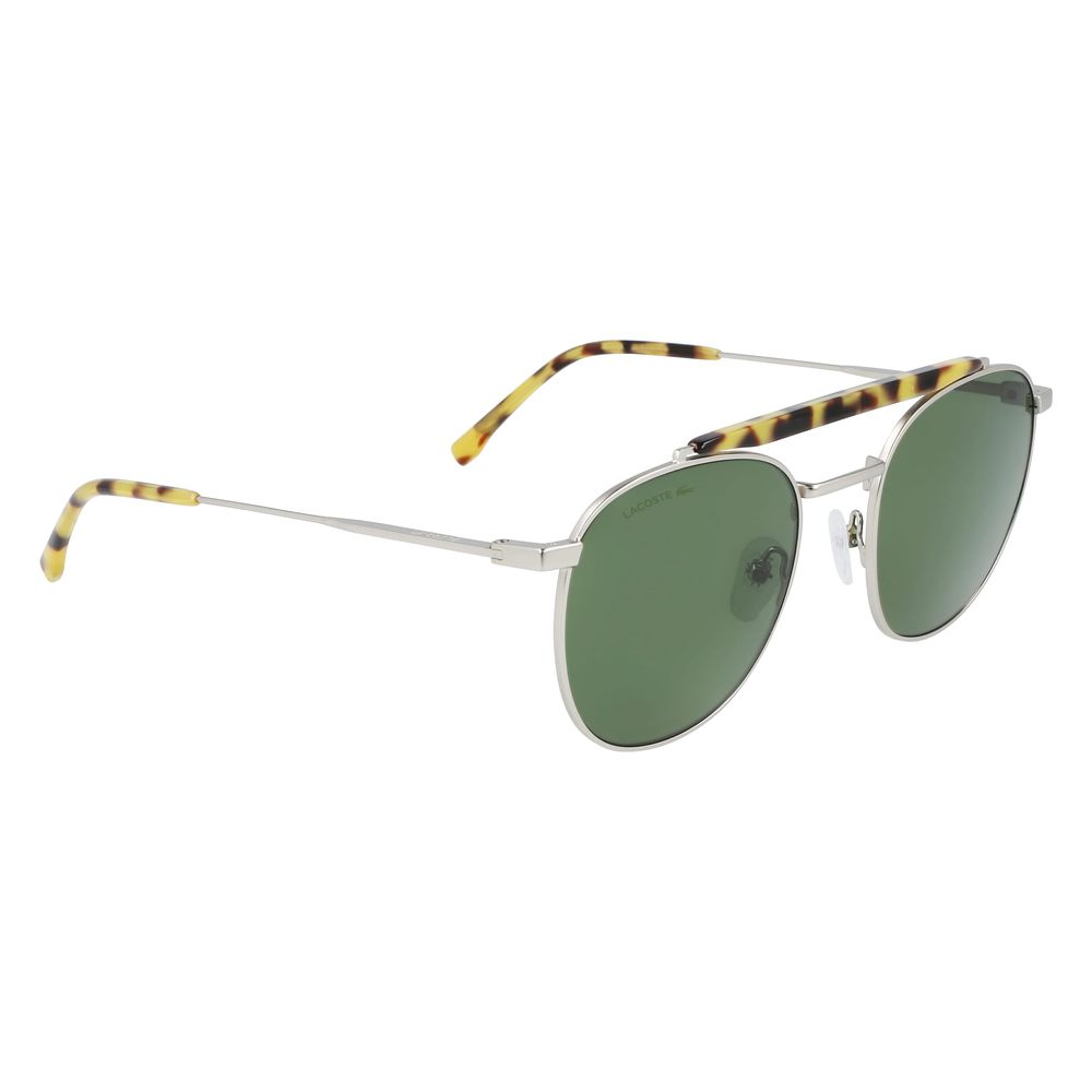 Lacoste Silver Metal Sunglasses for Effortless Elegance