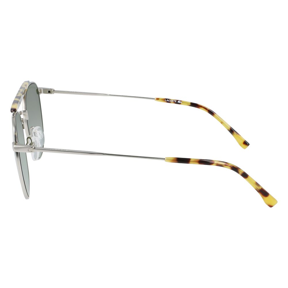 Lacoste Silver Metal Sunglasses for Effortless Elegance