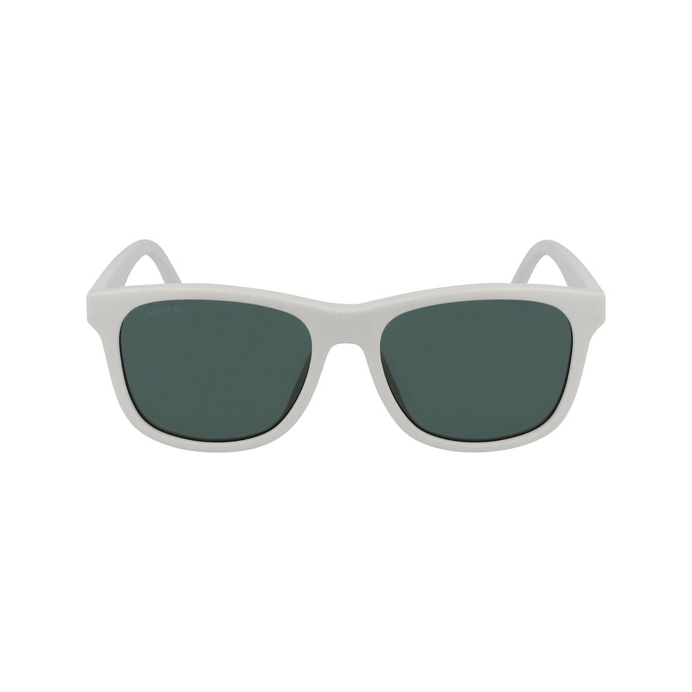 Lacoste White Injected Sunglasses for Timeless Elegance