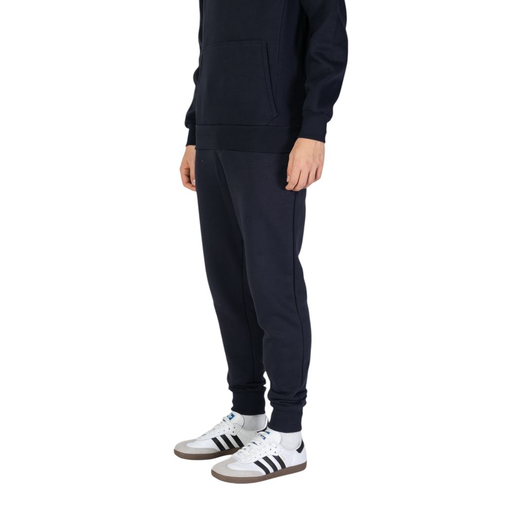 Hydra Clothing Blue Cotton Sweatpants for Elevated Leisure
