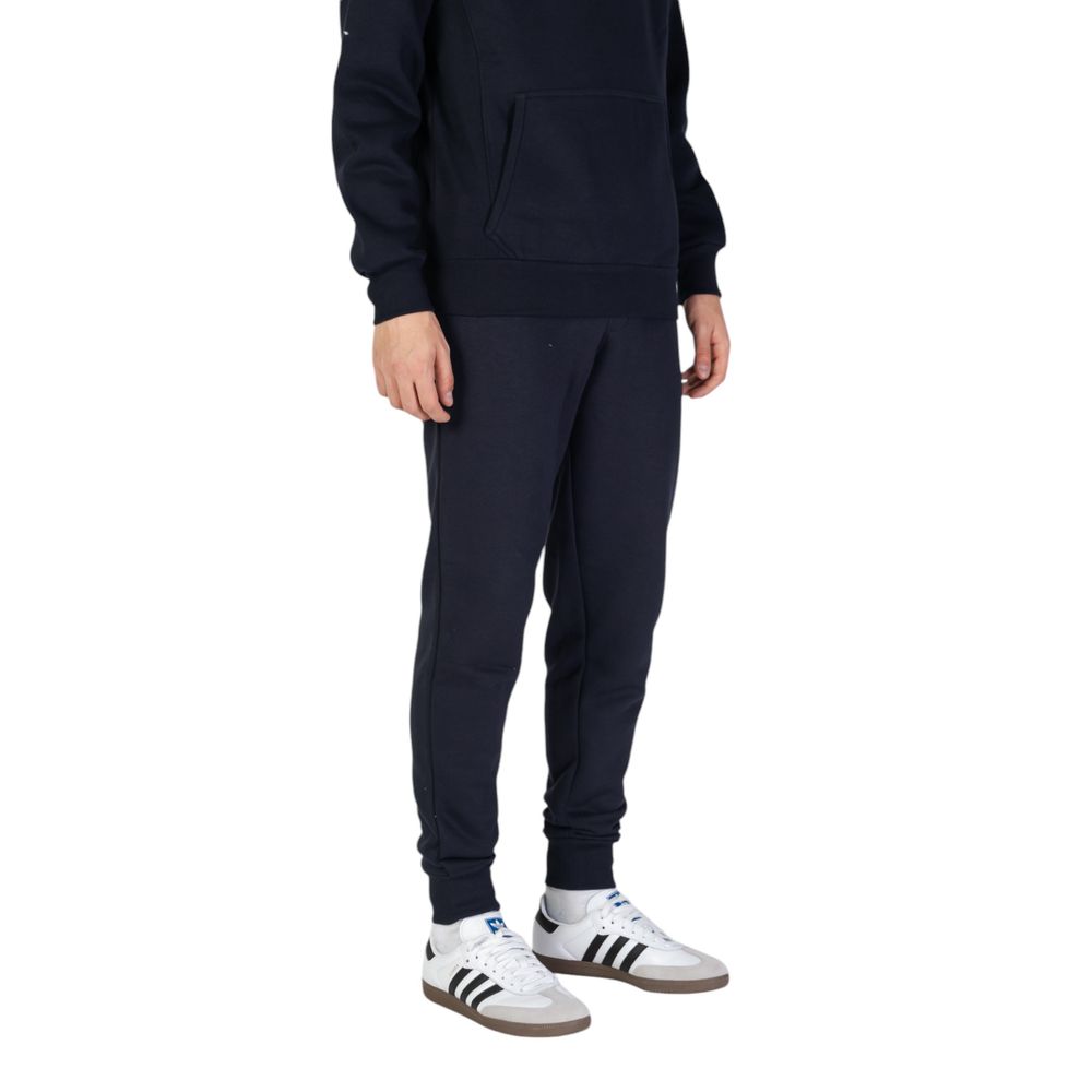 Hydra Clothing Blue Cotton Sweatpants for Elevated Leisure