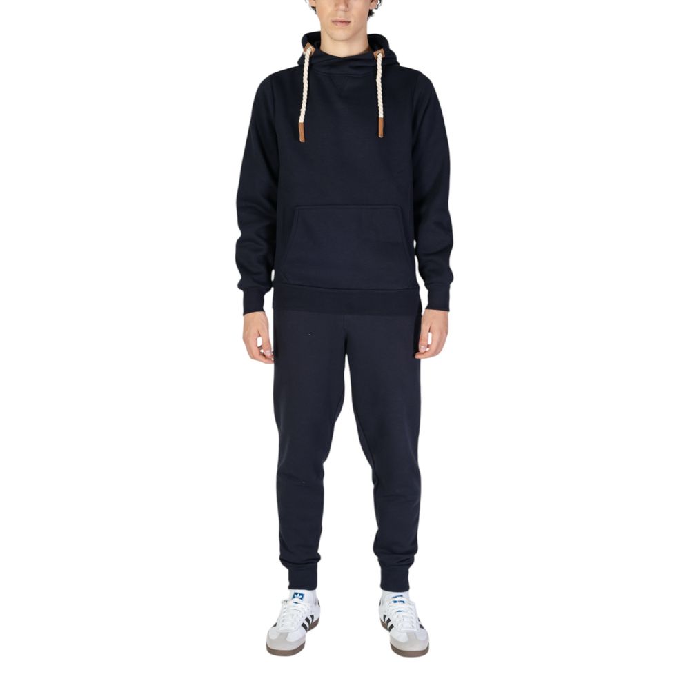 Hydra Clothing Blue Cotton Sweatpants for Elevated Leisure