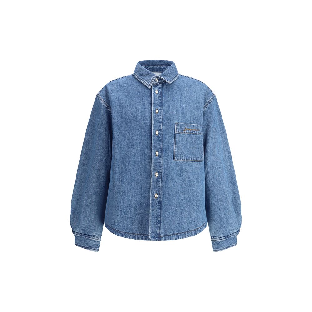 Jacquemus White Premium Cotton Shirt Jacket