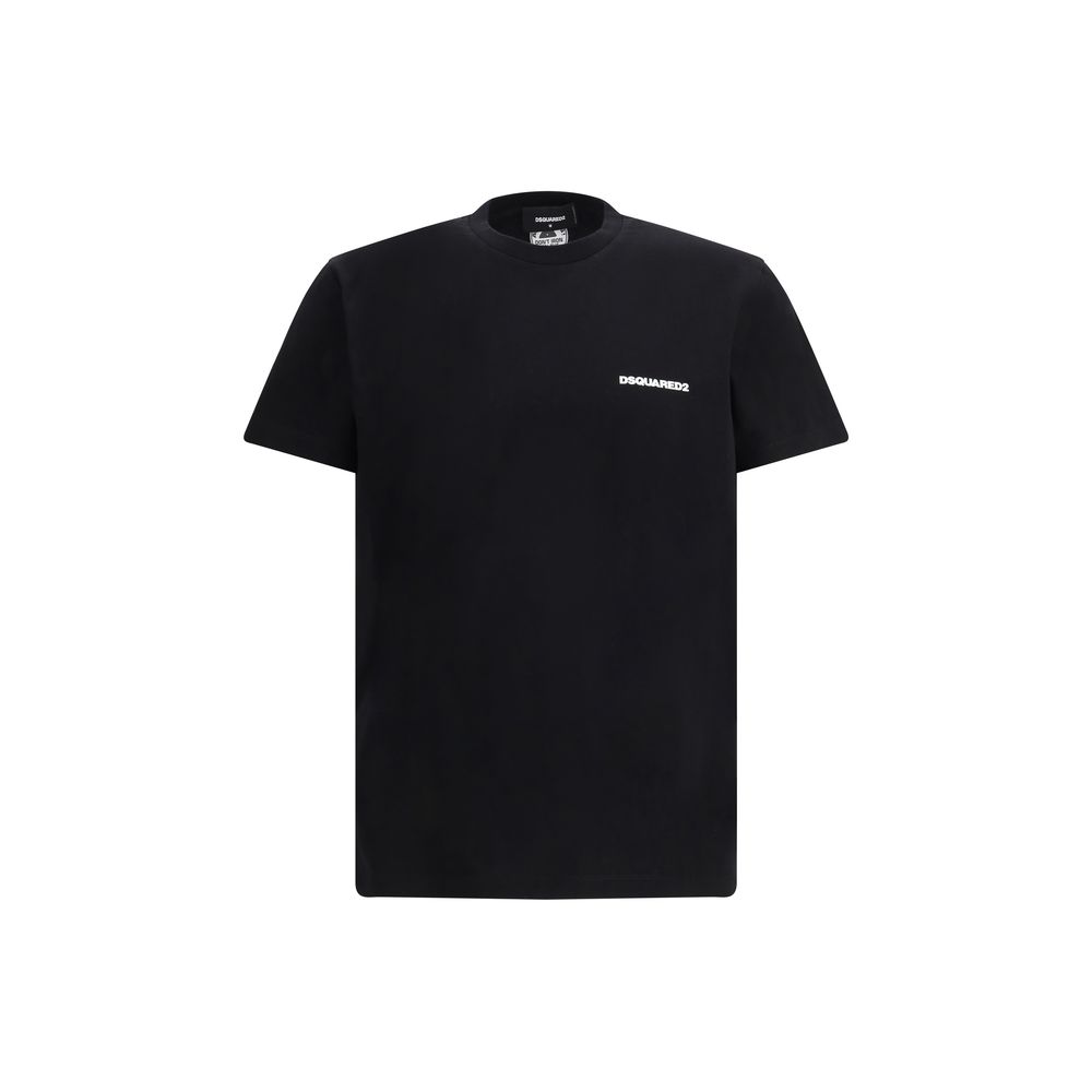 Dsquared² White Cotton T-Shirt - Luxury Casual Essential