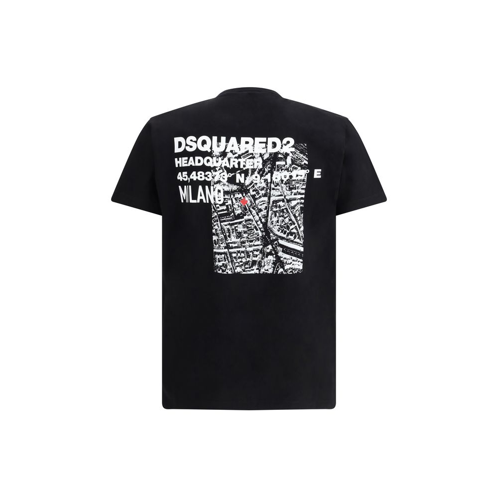 Dsquared² White Cotton T-Shirt - Luxury Casual Essential