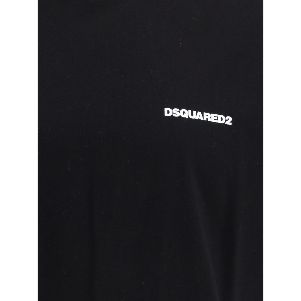Dsquared² White Cotton T-Shirt - Luxury Casual Essential