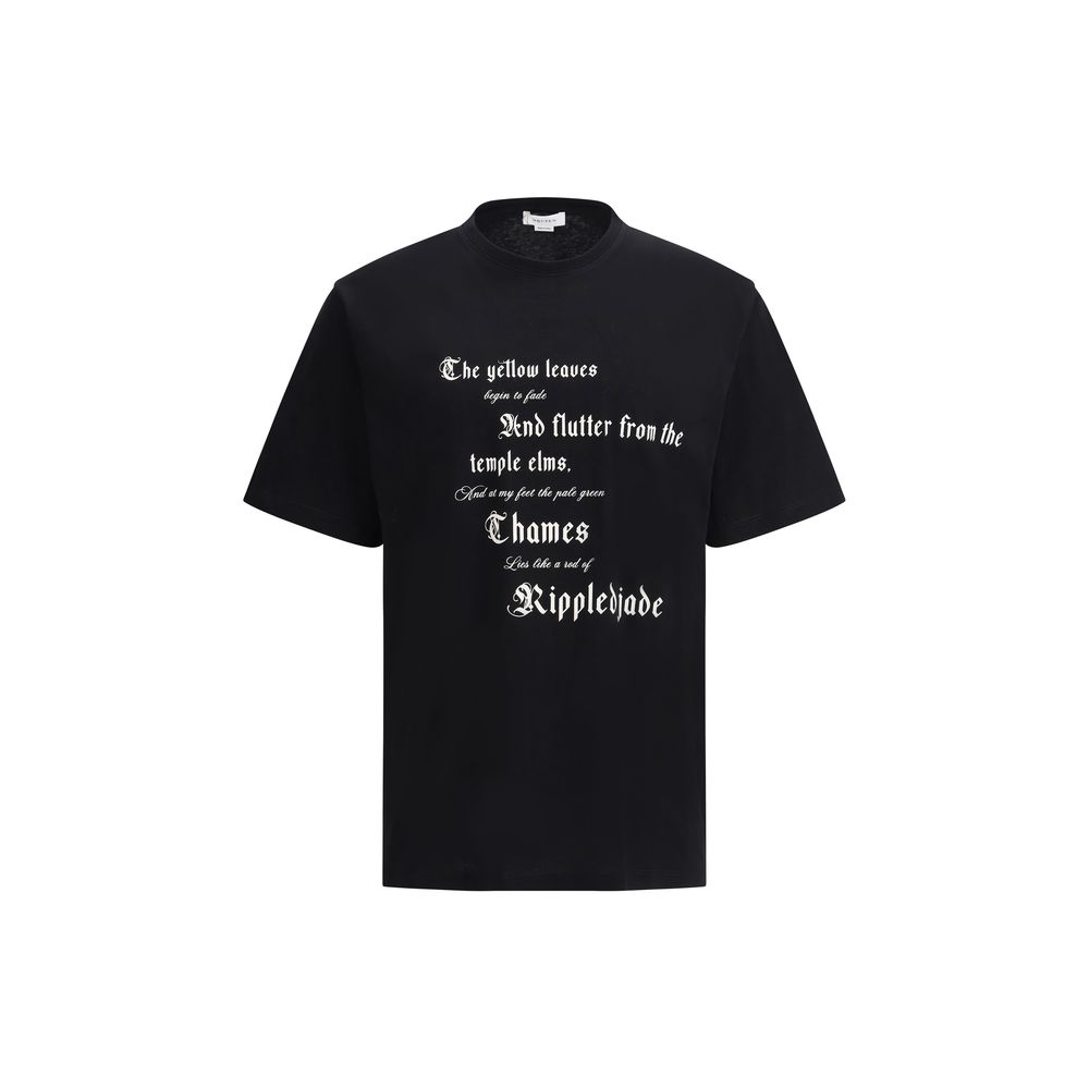 Alexander McQueen White Cotton Maxi Print T-Shirt