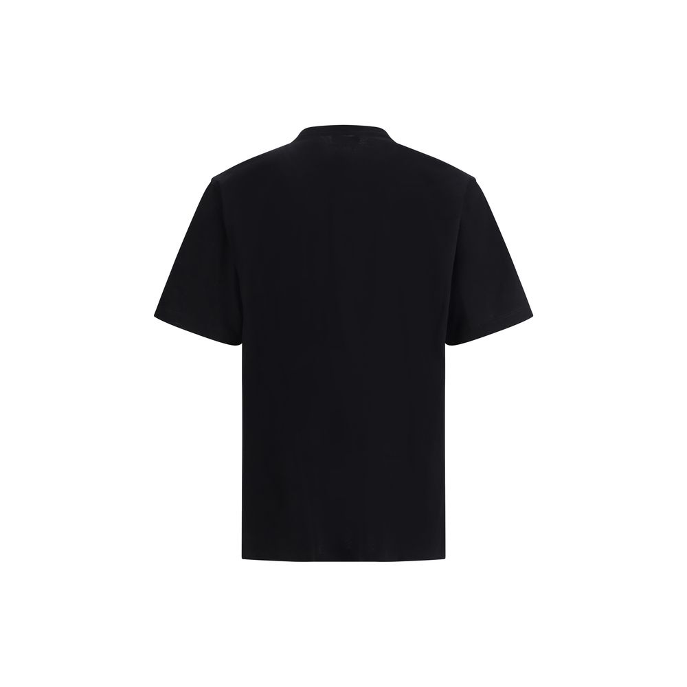 Alexander McQueen White Cotton Maxi Print T-Shirt