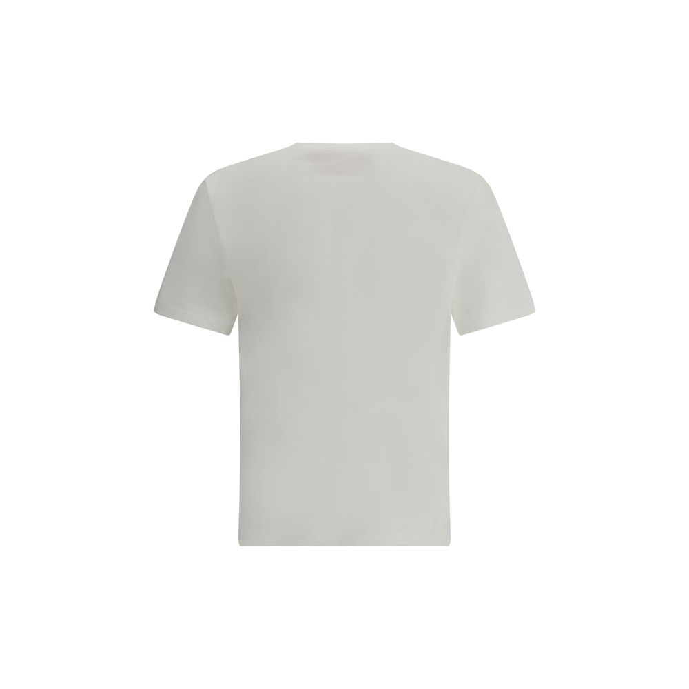Valentino White Cotton T-Shirt for Effortless Luxury Style