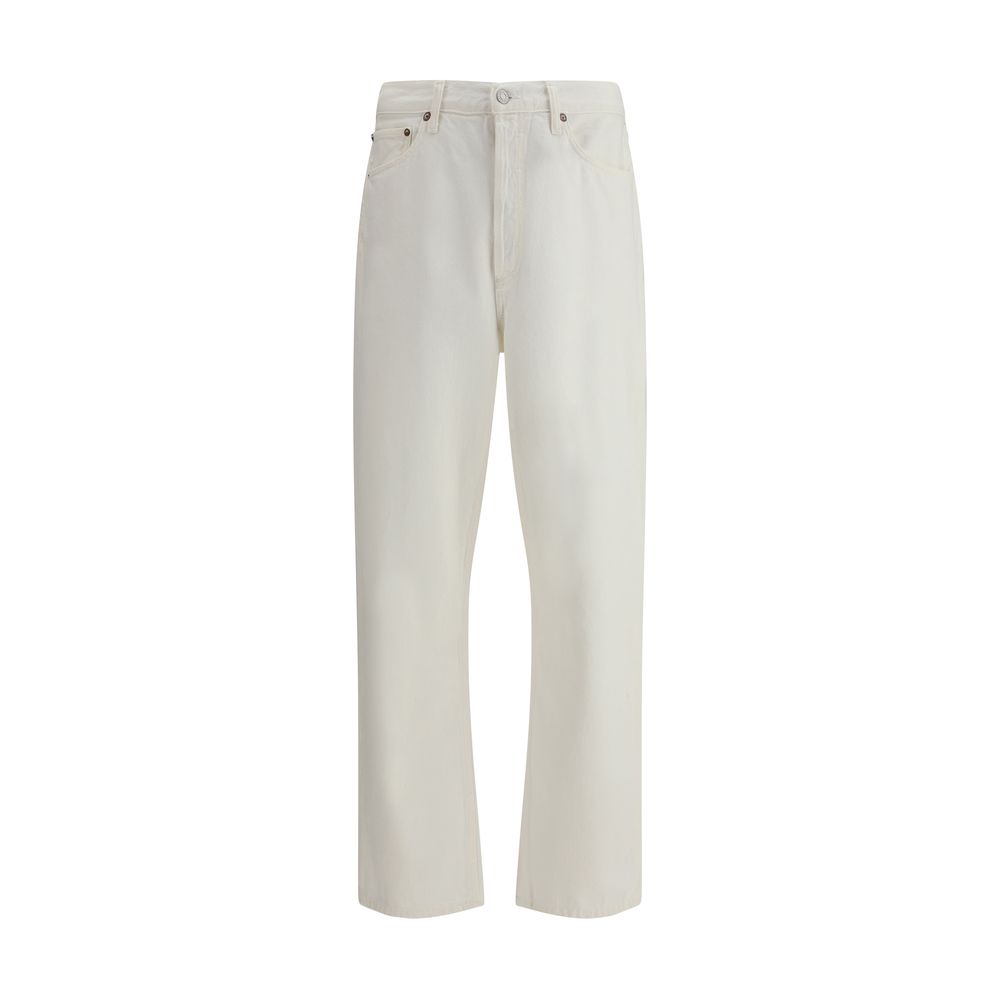 Agolde Light Blue Denim Loose Jeans for Effortless Chic Style