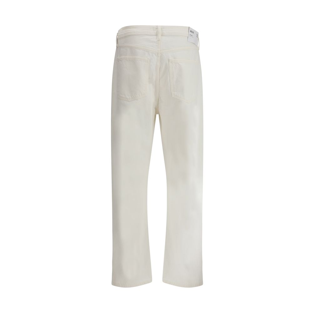 Agolde Light Blue Denim Loose Jeans for Effortless Chic Style