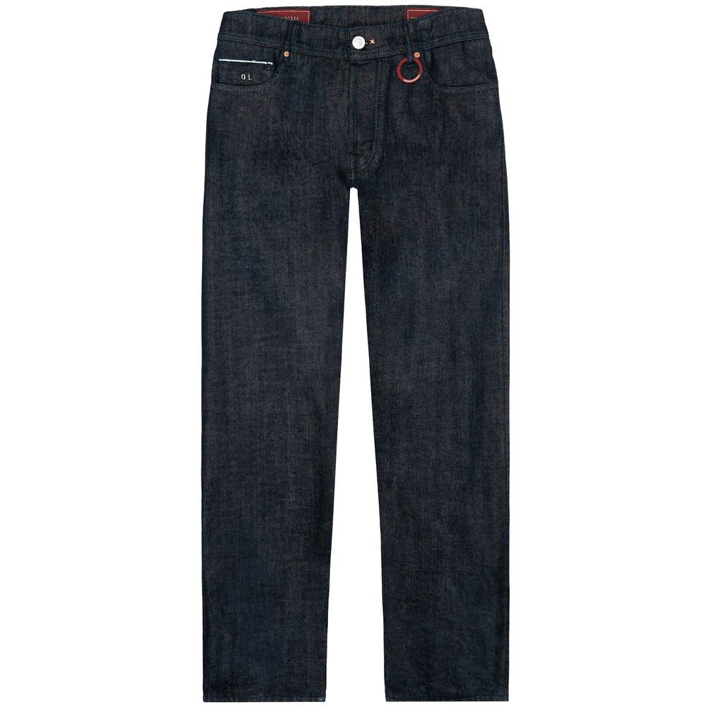 Tramarossa Blue Cotton Jeans & Pant for Elevated Style
