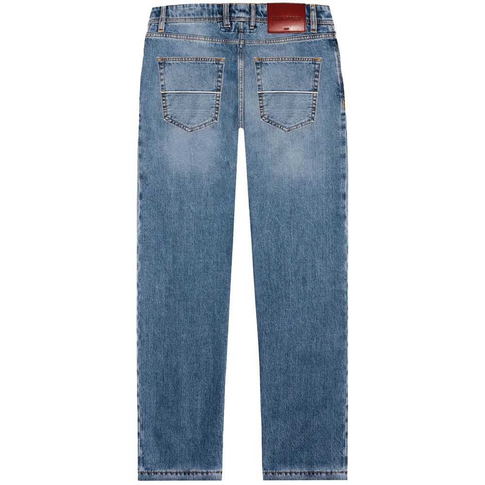 Tramarossa Blue Cotton Jeans & Pant for Timeless Style