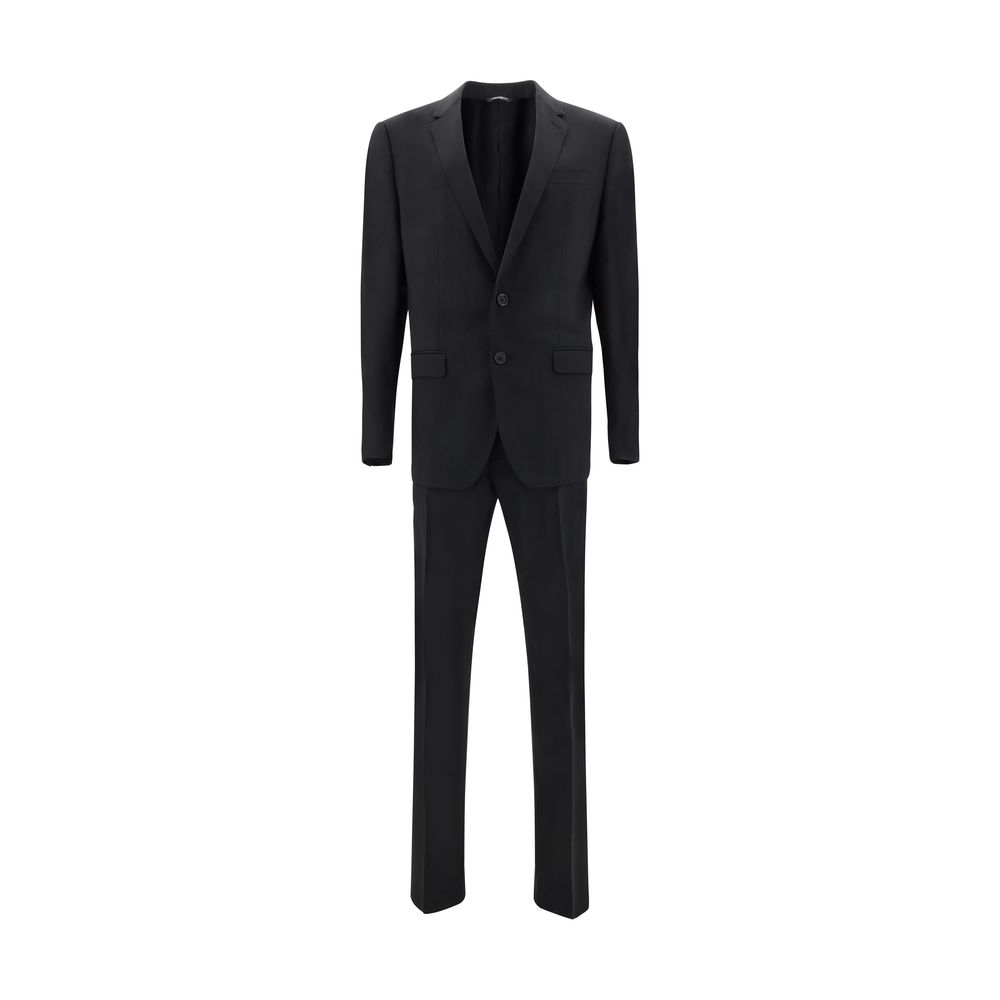 Dolce & Gabbana Navy Wool Suit for Timeless Sophistication