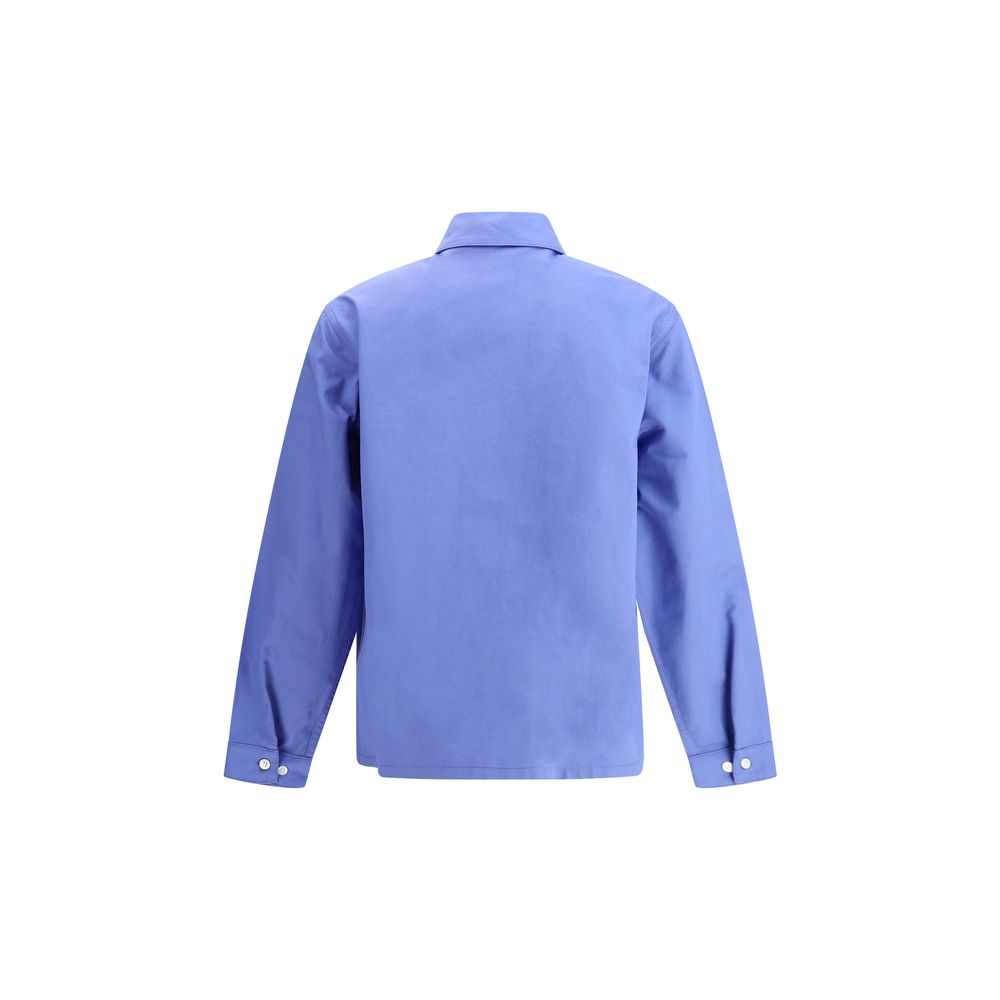 Marni Red Cotton Shirt With Zipper - Contemporary Elegance Redefined