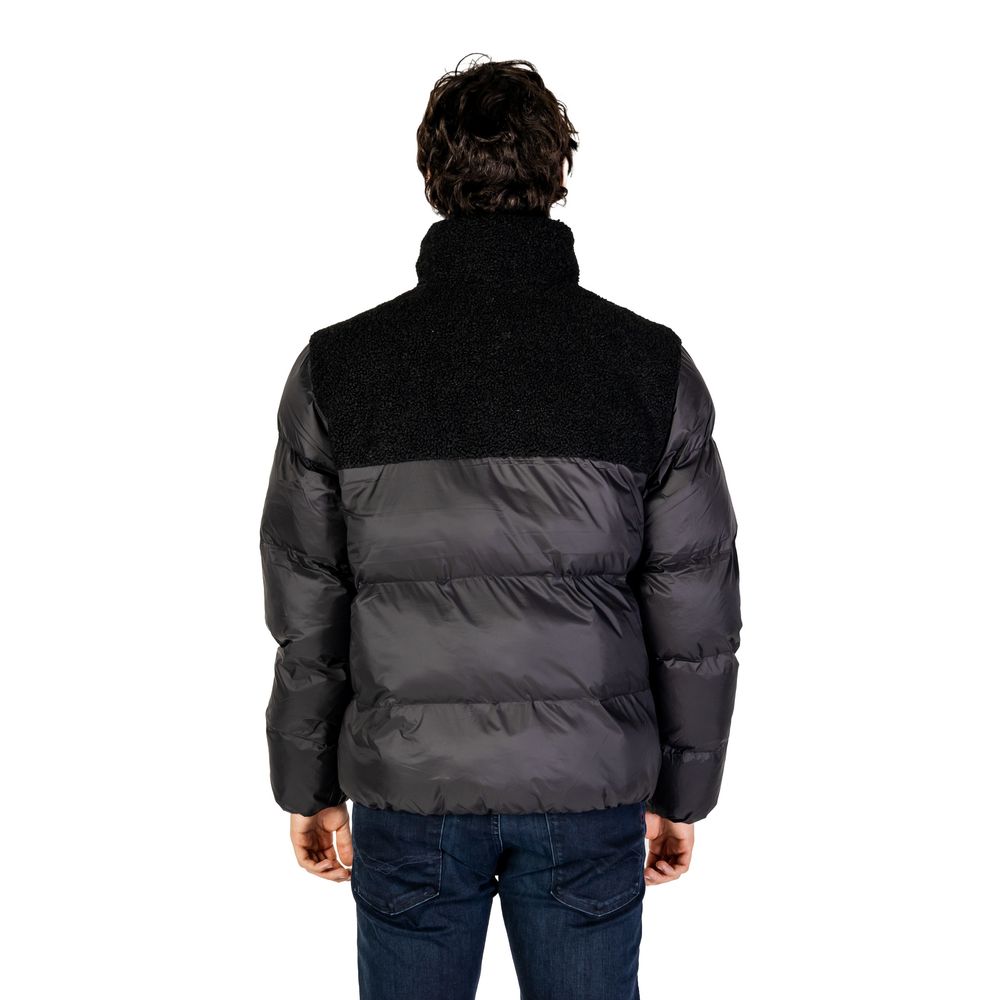 Calvin Klein Jeans Black Cotton Jacket for Modern Sophistication