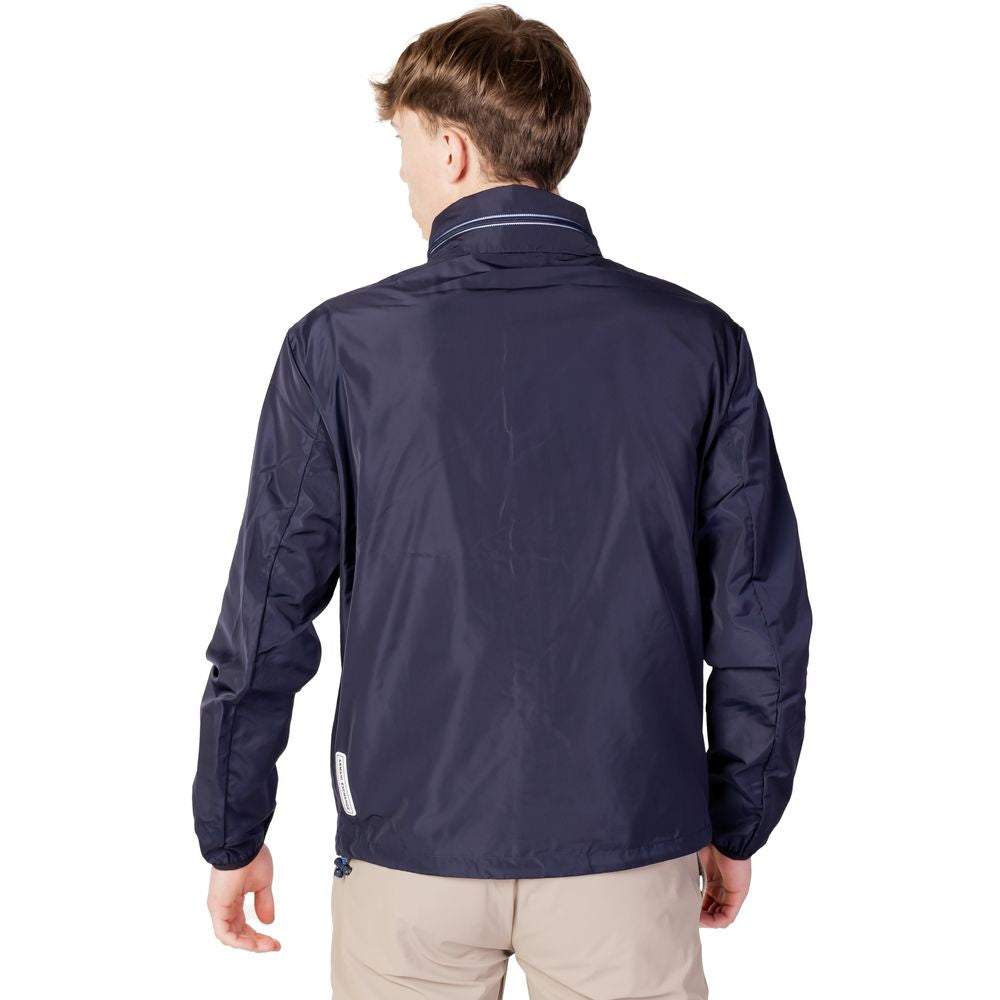 Armani Exchange Blue Jacket for Elevated Style