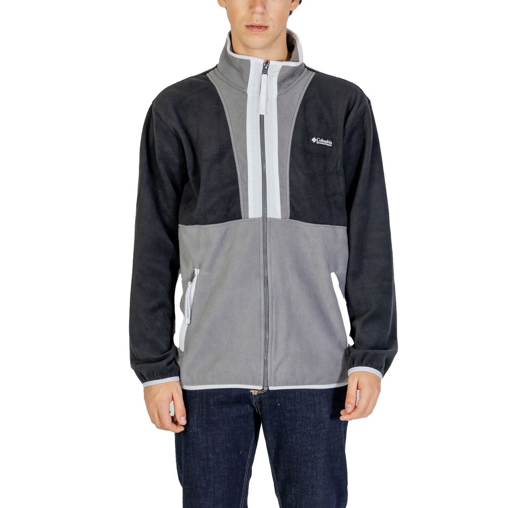 Columbia Black MTR Filament Fleece Sweater for Elevated Casual Elegance