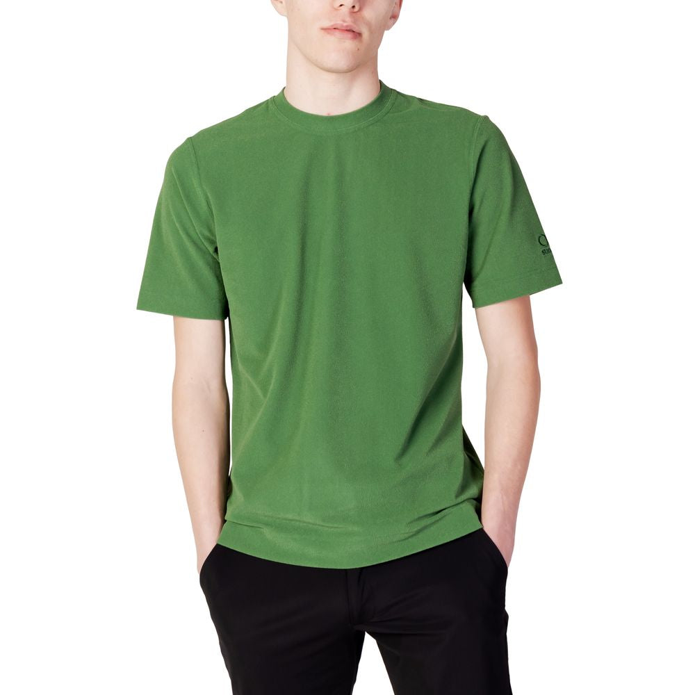 Suns Green Cotton T-Shirt - Effortless Luxury and Style
