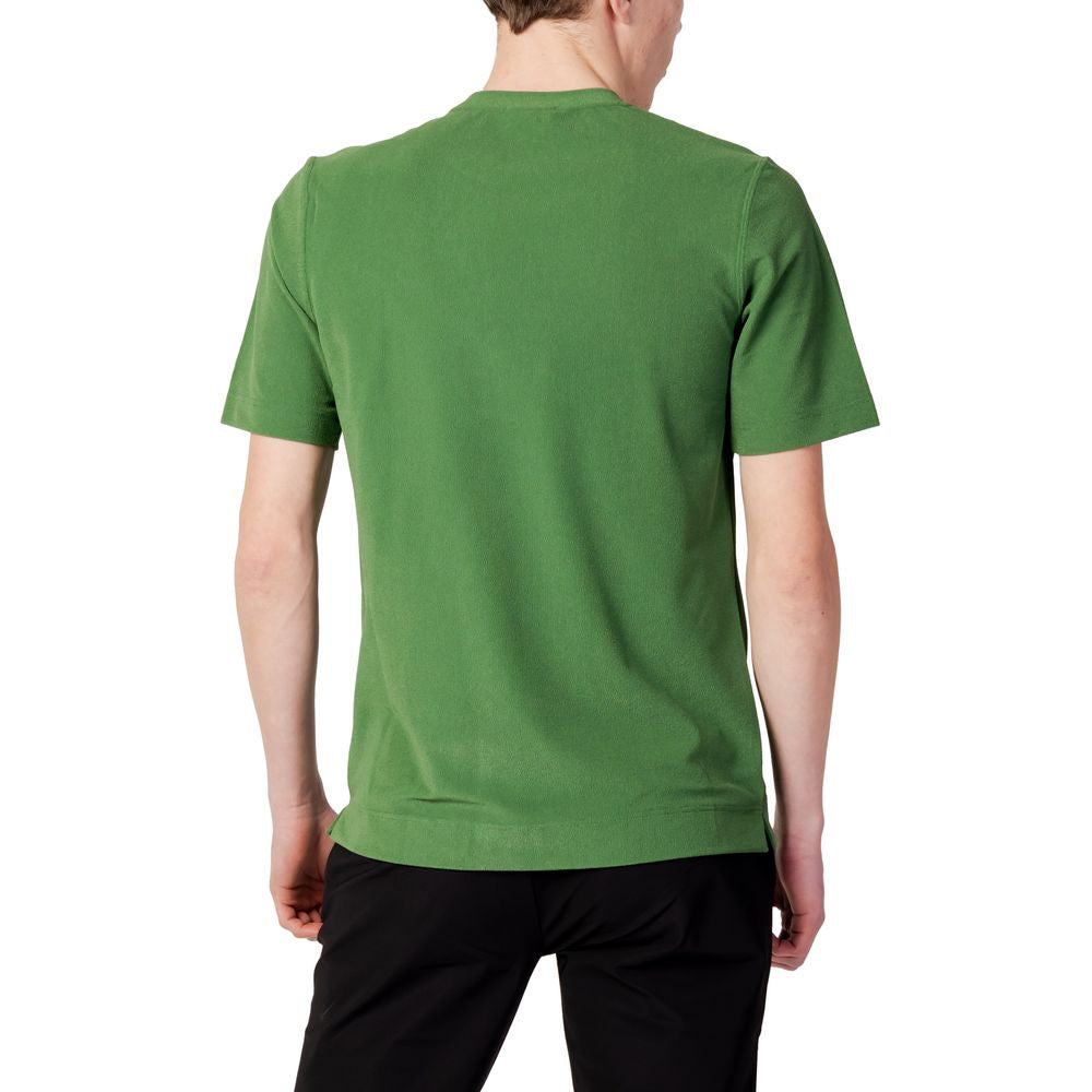 Suns Green Cotton T-Shirt - Effortless Luxury and Style