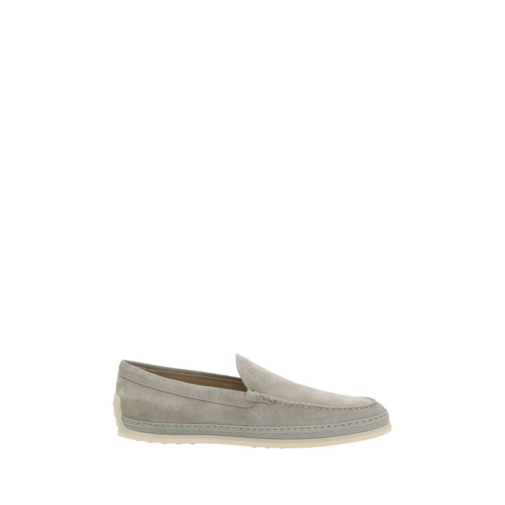 Tod's Brown Suede Loafers: Exquisite Suede Footwear for Timeless Elegance