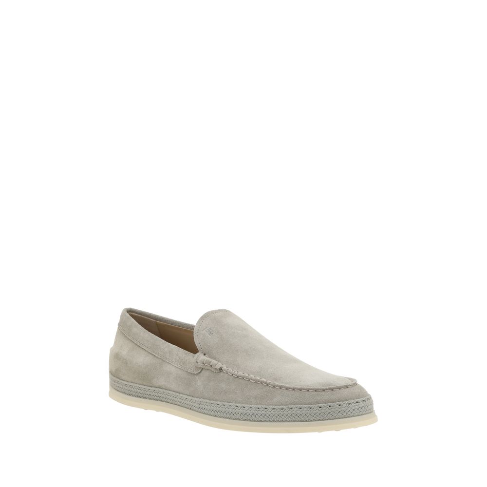 Tod's Brown Suede Loafers: Exquisite Suede Footwear for Timeless Elegance