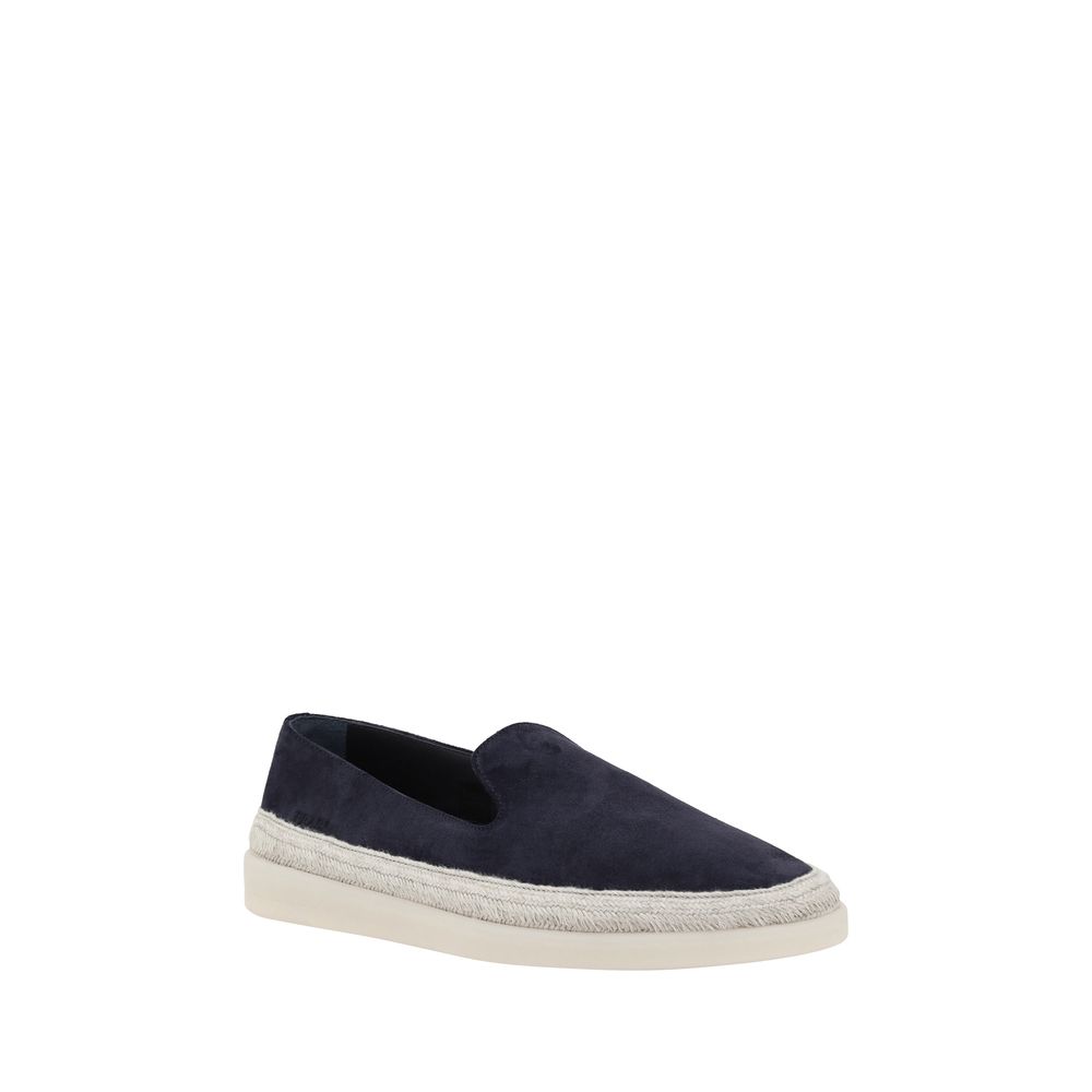 Prada Beige Suede Loafers: Timeless Elegance in Footwear