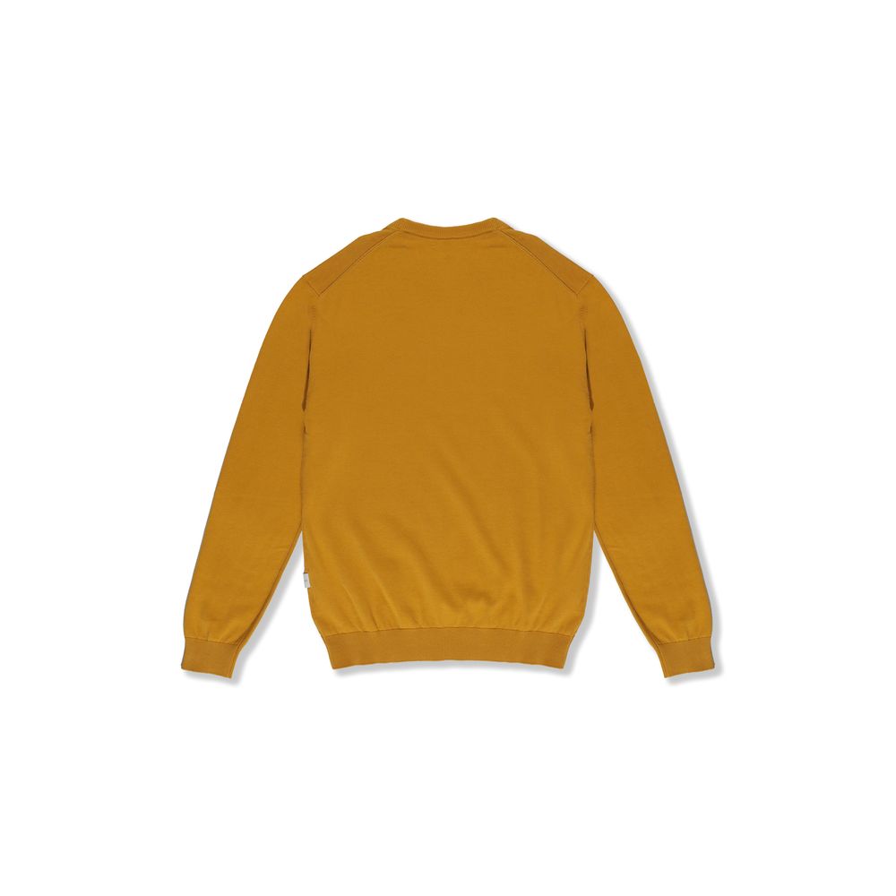Hamaki-Ho Orange Cotton T-Shirt for Effortless Elegance