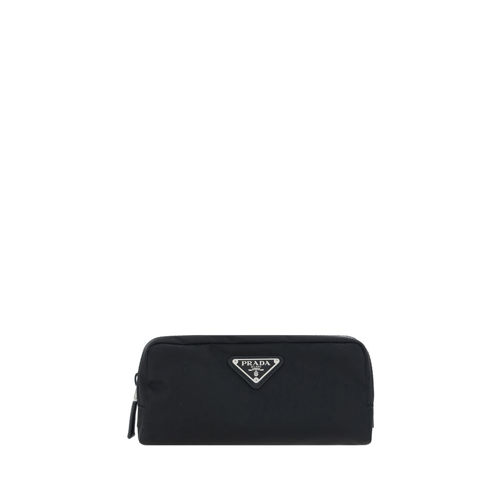 Prada Black Re-Nylon Beauty Case - Luxurious Elegance and Style