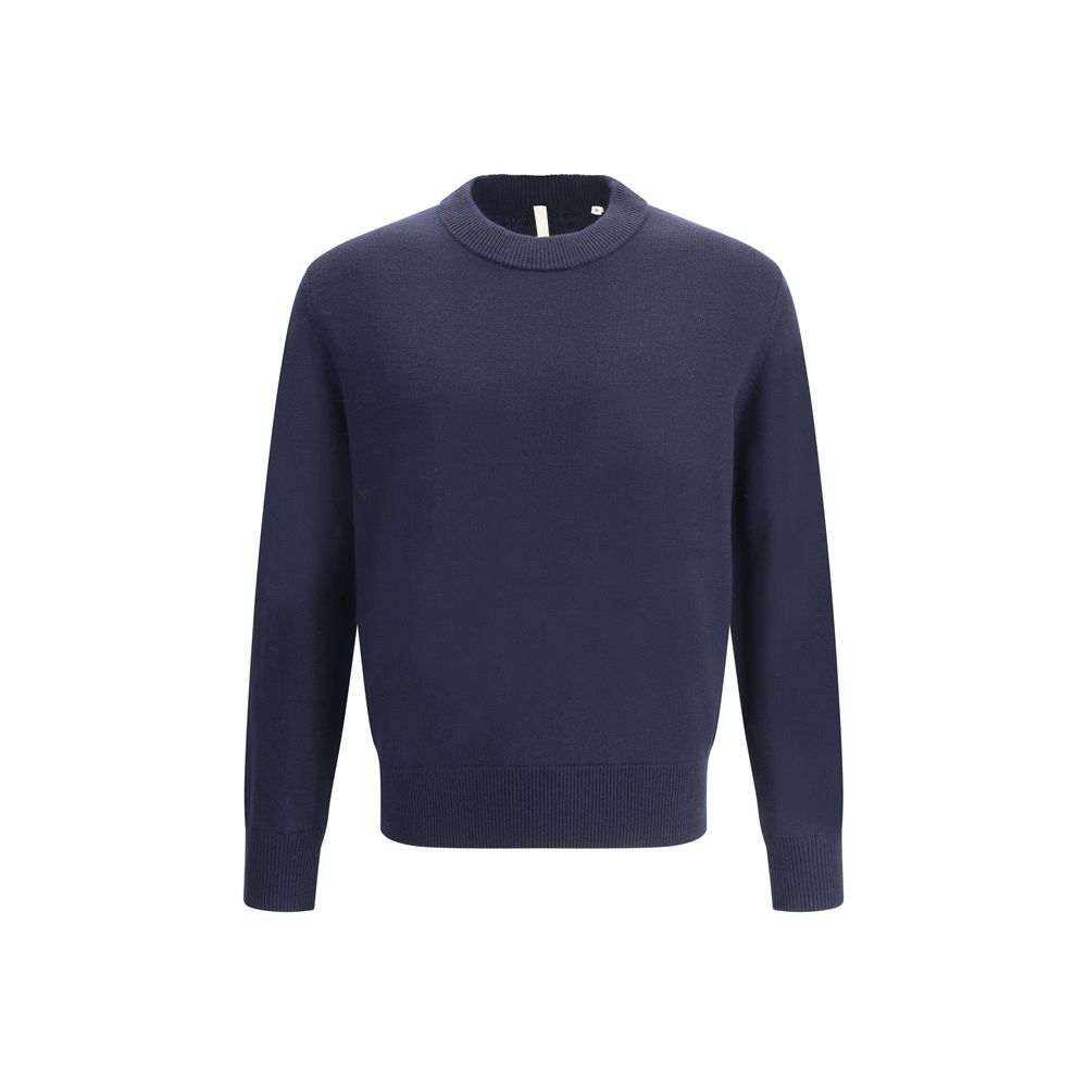 Sunflower Yellow Merino Wool Sweater in Luxurious Elegance